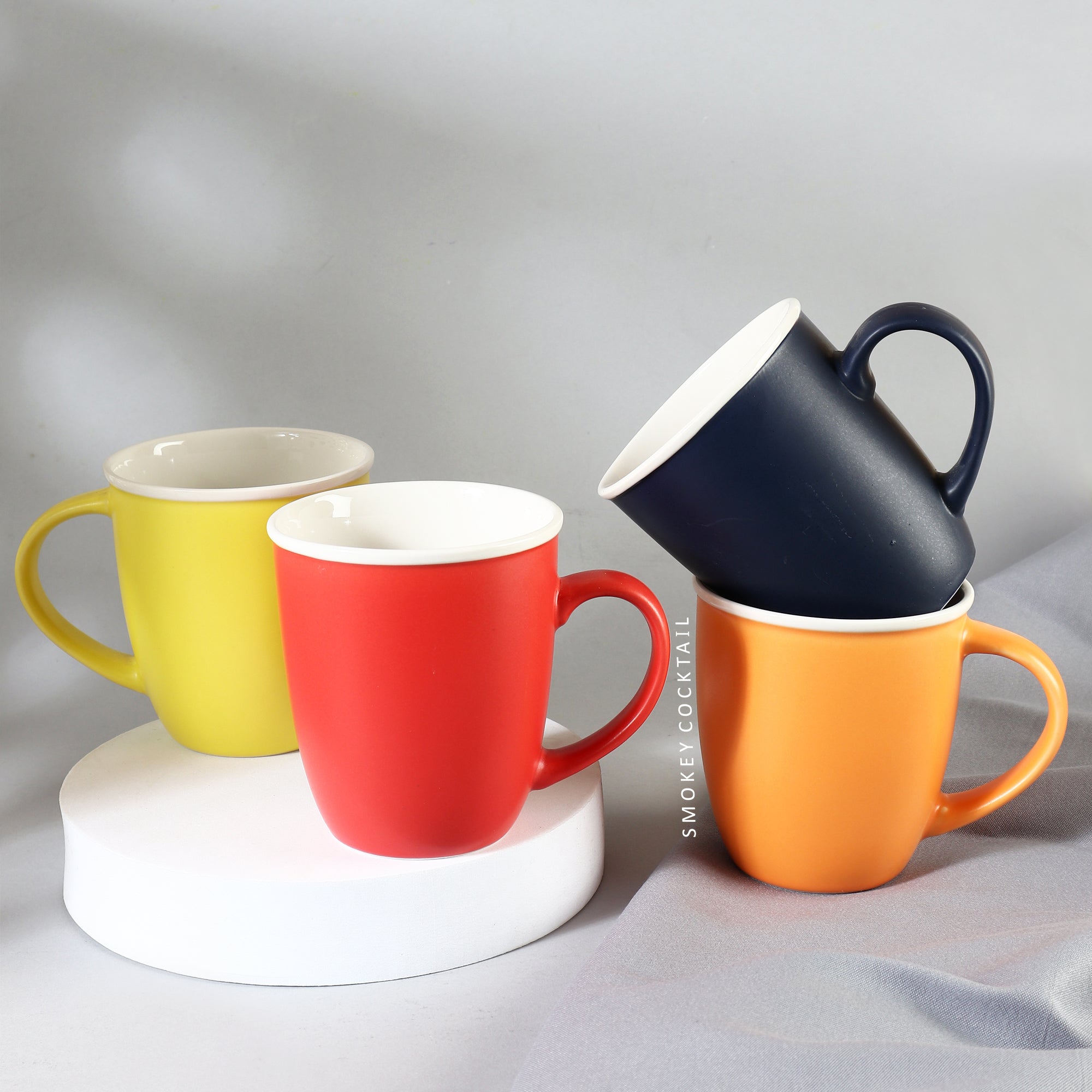 Vibrant Hues Coffee Mug - Set Of 4