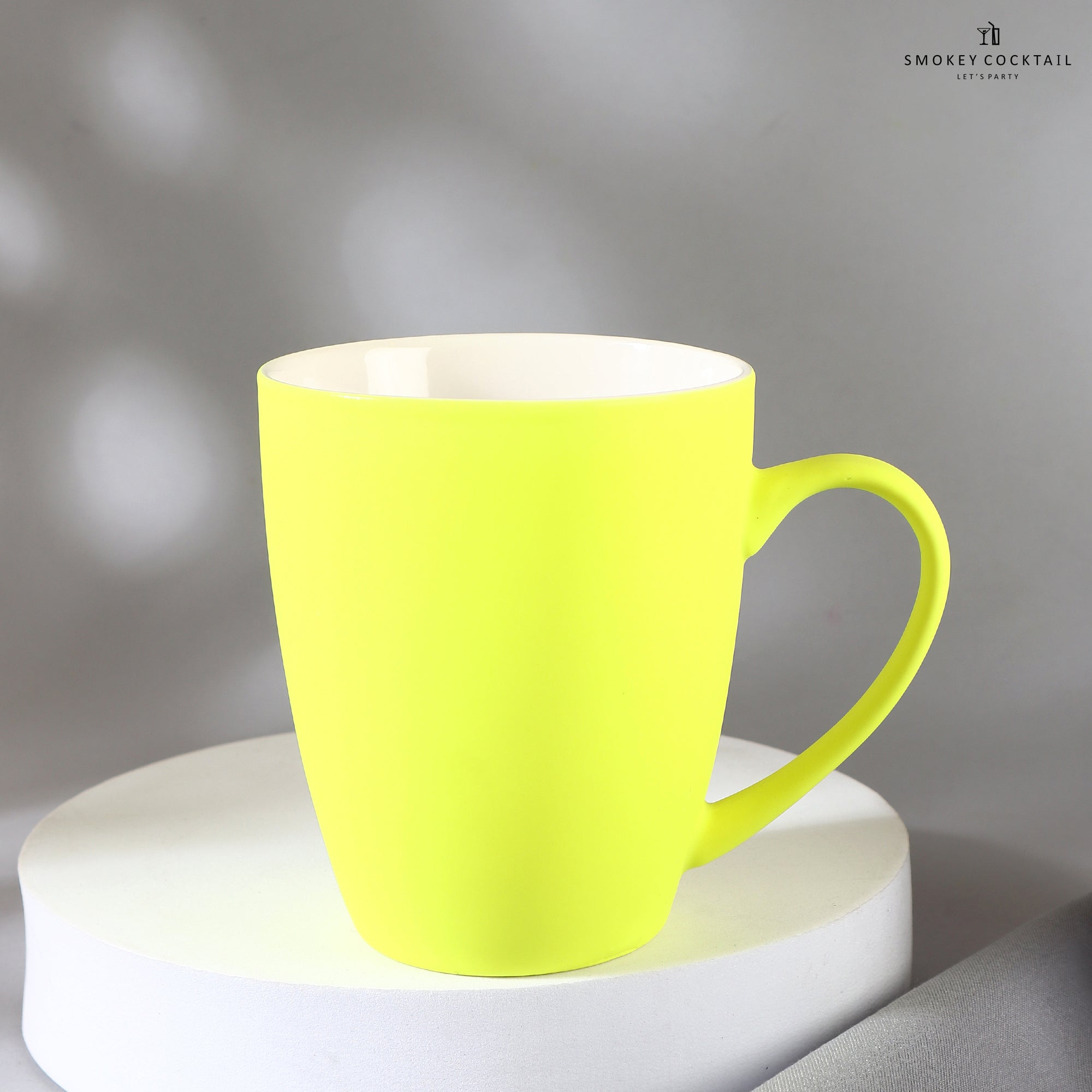Vibrant Neon Coffee Mugs - Set Of 4