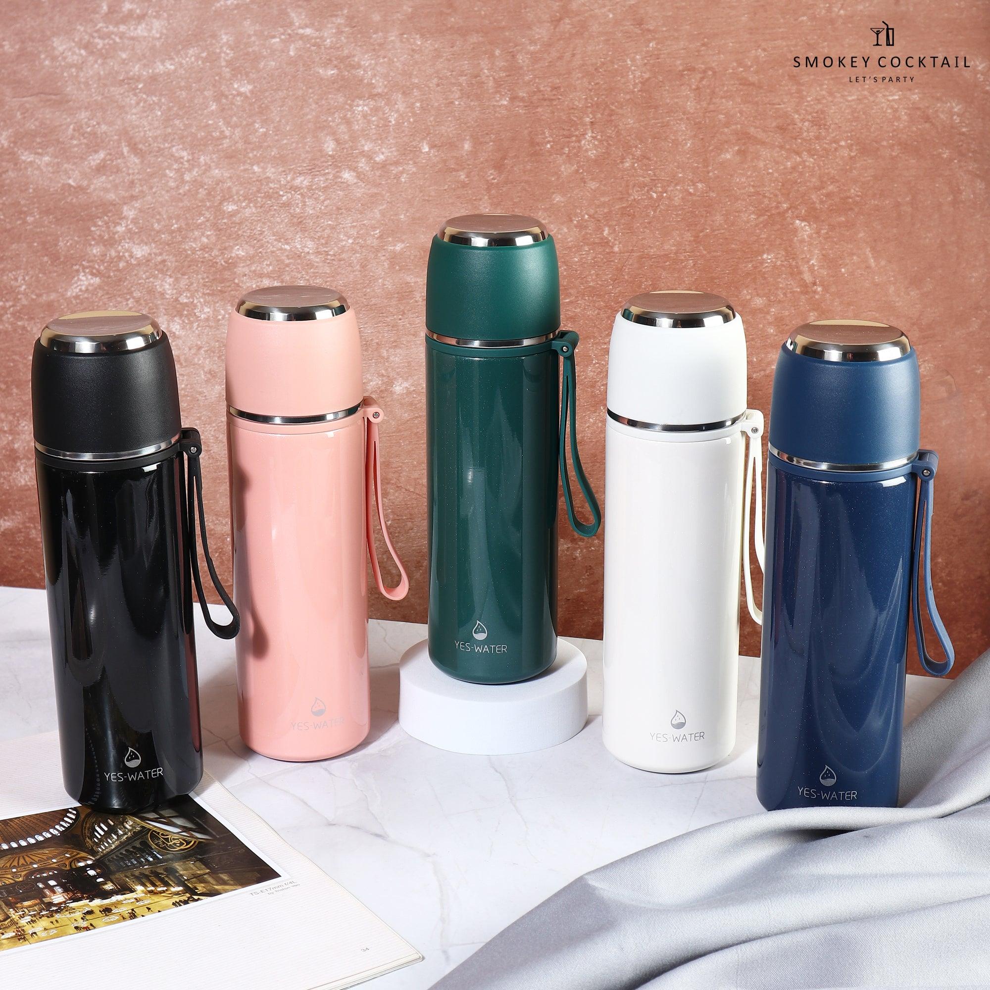 DOUBLE WALL FLASK MUG - Set of 2