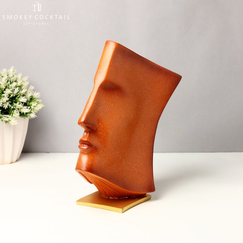 Book-Face Abstract Sculpture