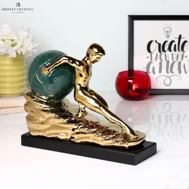 Sculpted Athlete Man - Smokey Cocktail