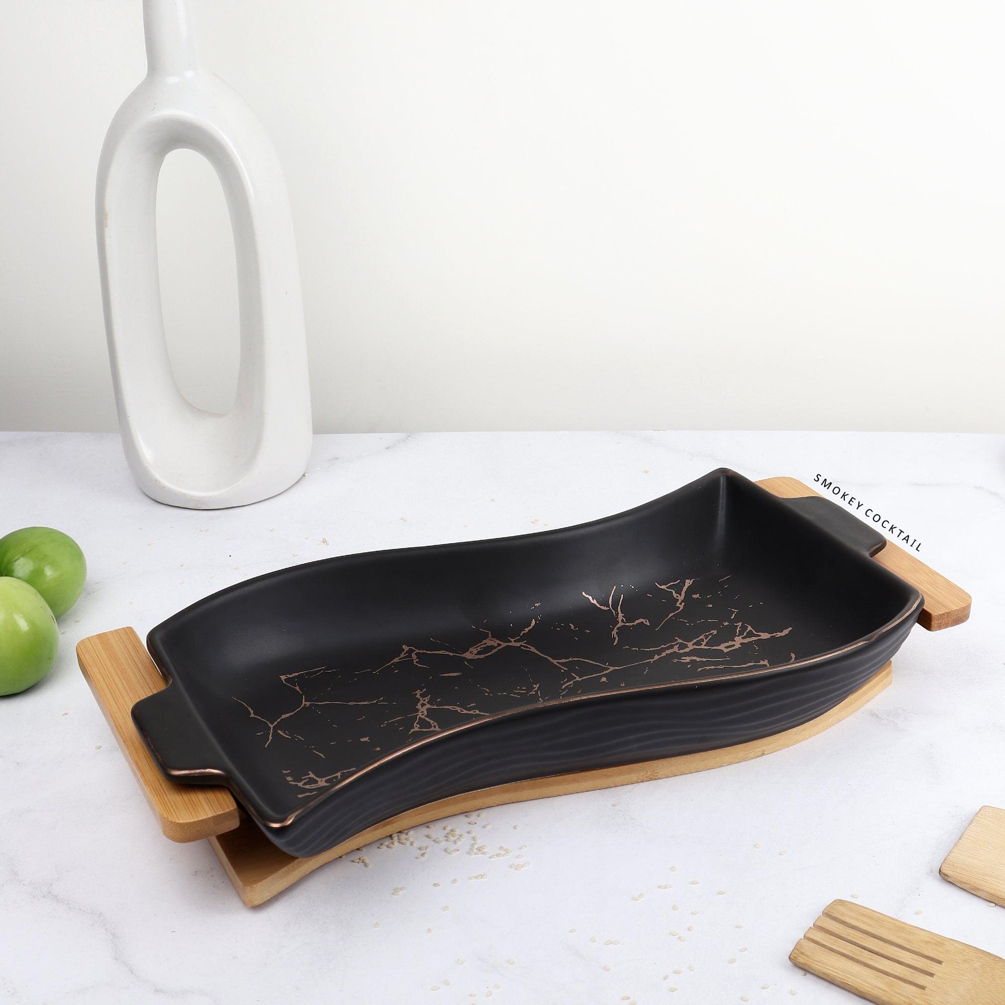 Creative Serving Platter - Smokey Cocktail