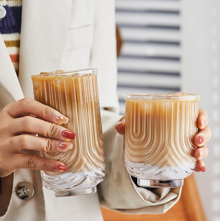 U SHAPED UNIQUE GLASS - SET OF 6 - Smokey Cocktail