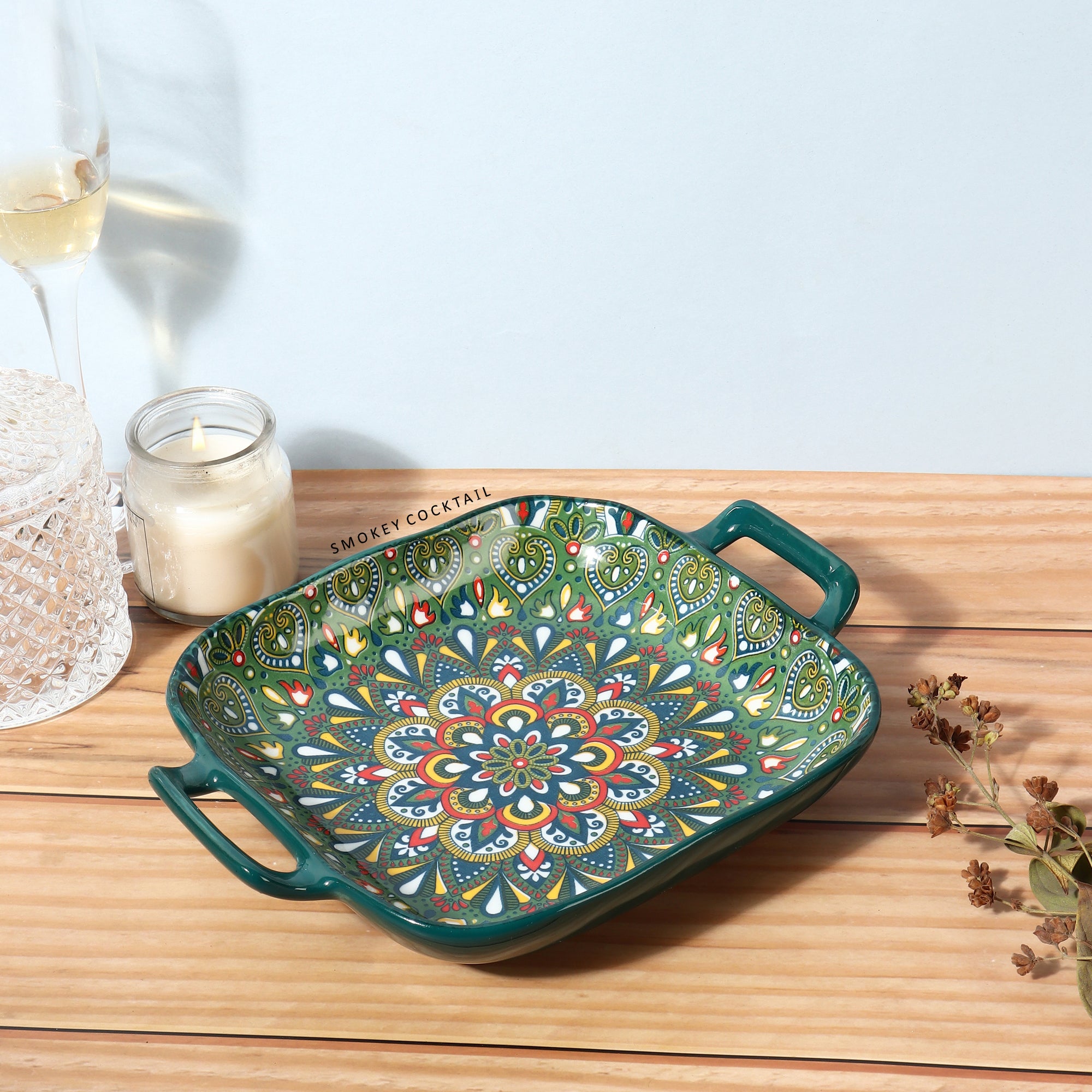 Summer Decorative Platters - Set Of 2