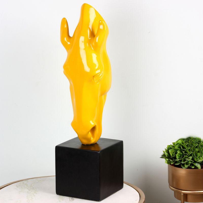 LUXURY HORSE FACE HANDMADE SCULPTURE