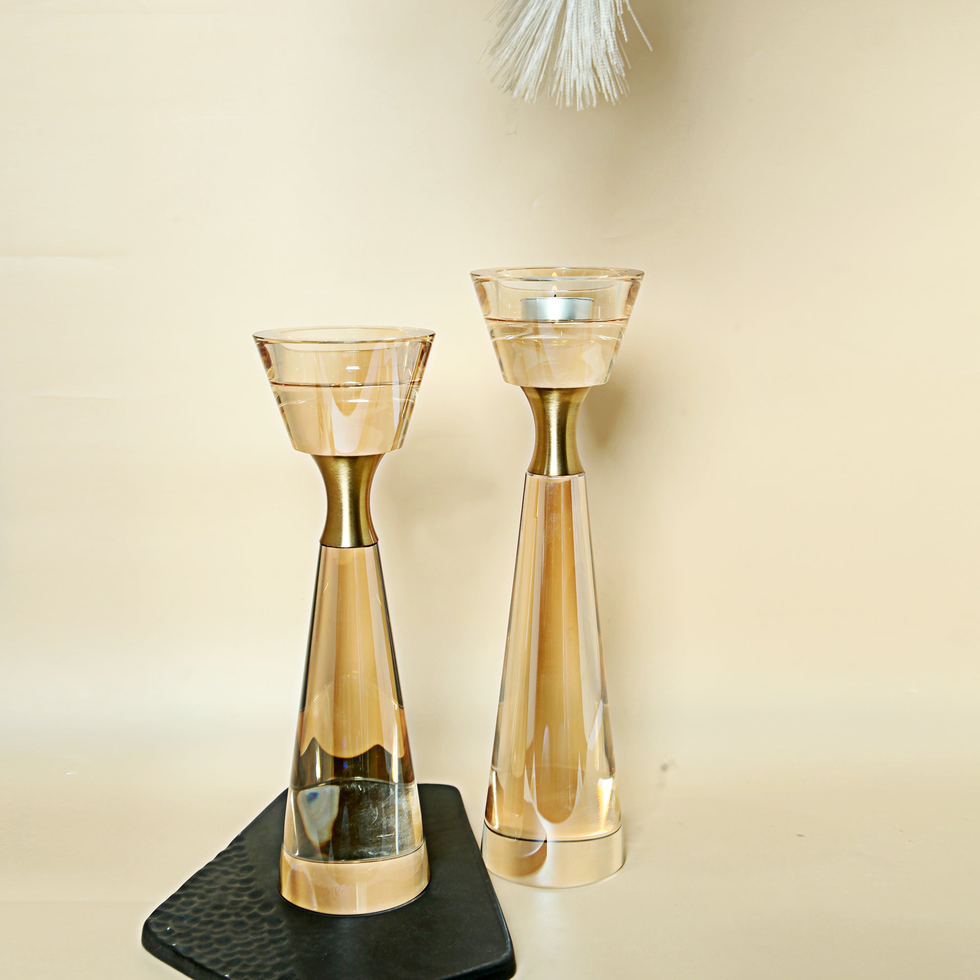 Crystal Candle Holder