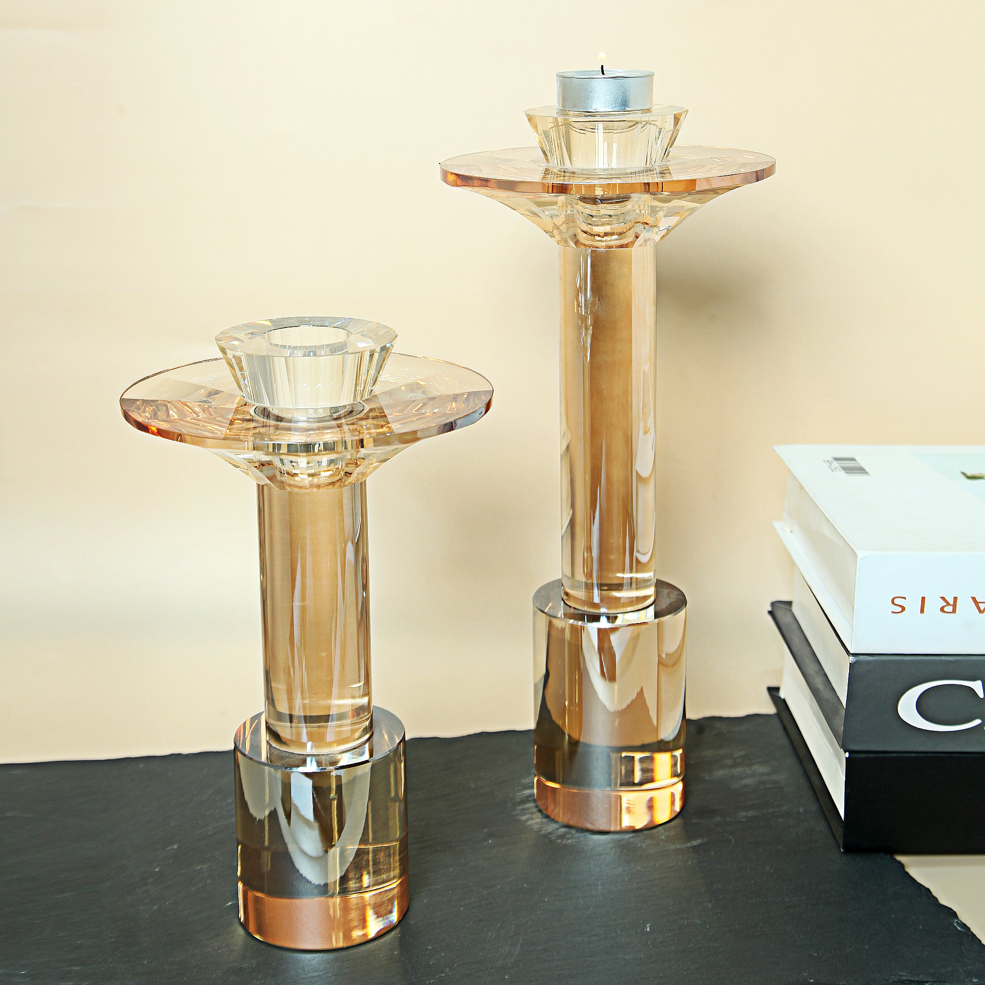 Crystal Candle Holder