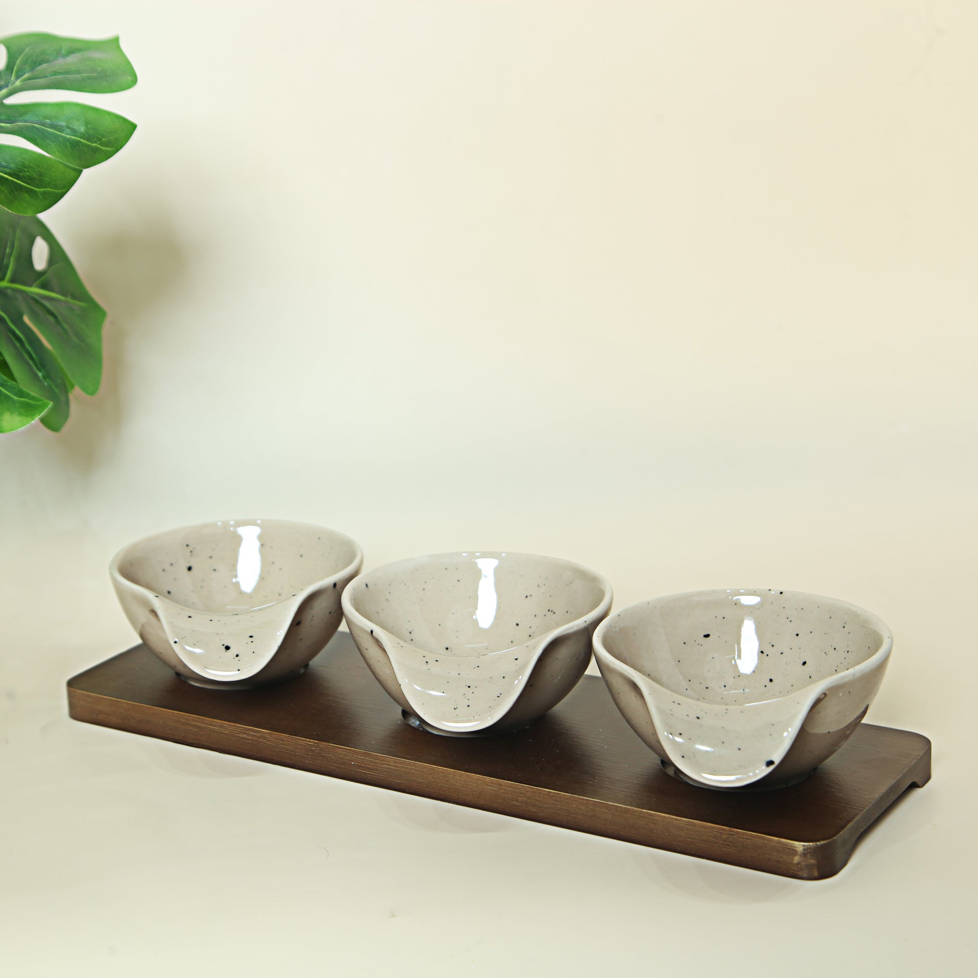 Triple Dip Bowl Platter