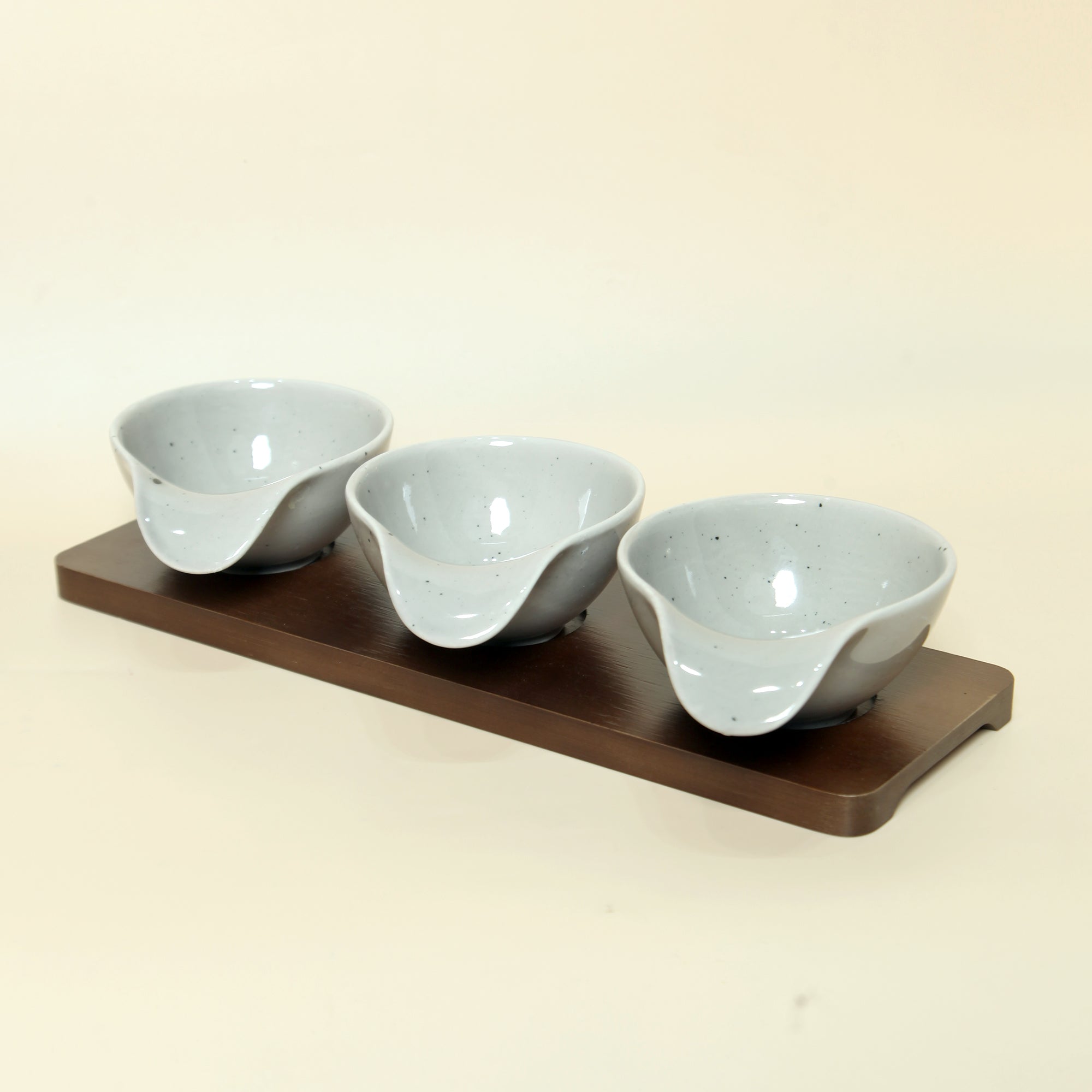 Triple Dip Bowl Platter