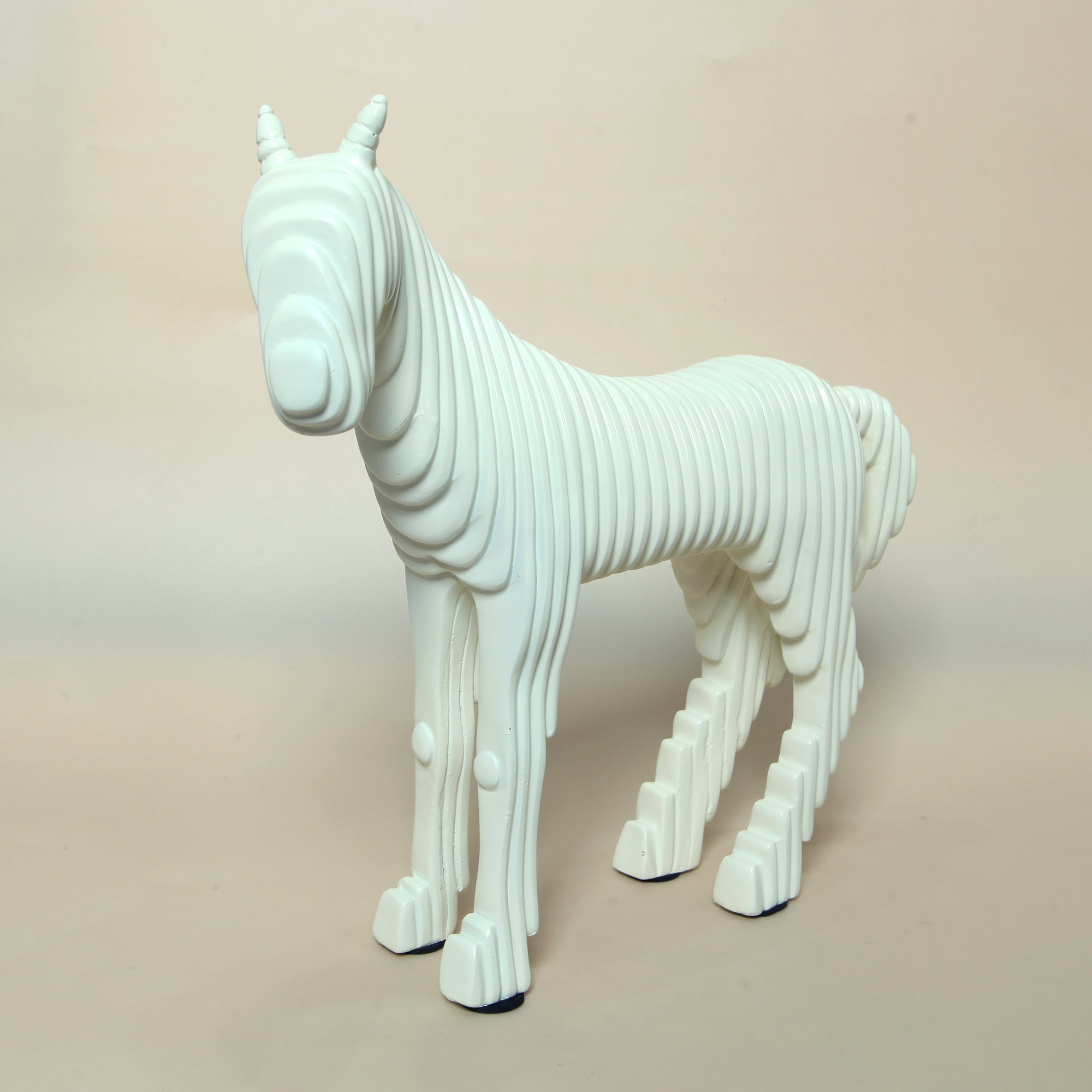 Artistic 3D Horse Sculpture