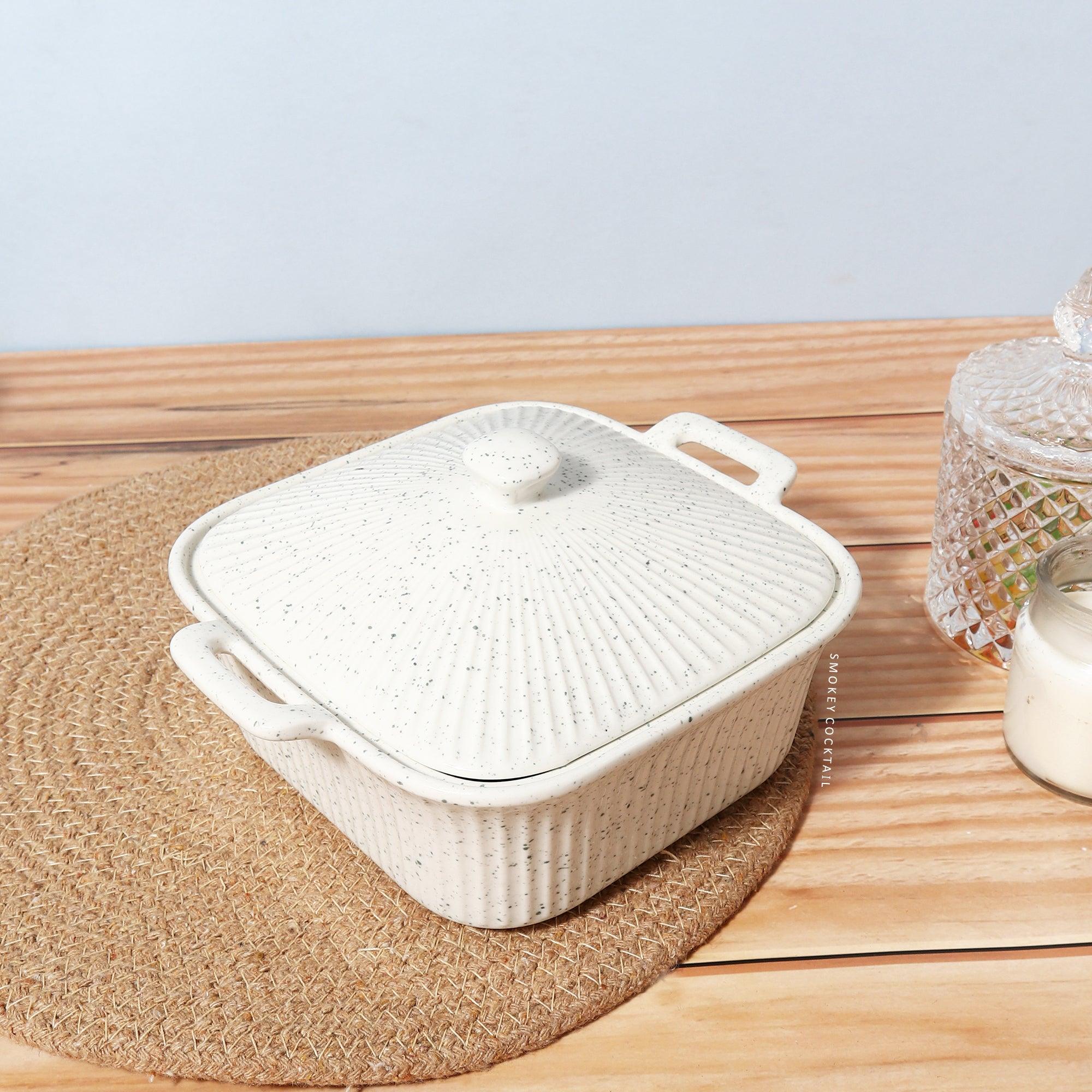 Vintage Serving Platter - Green - Smokey Cocktail