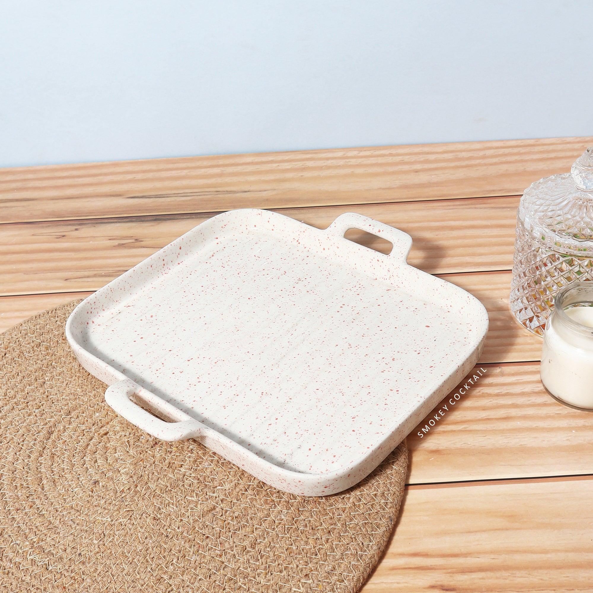 Vintage Serving Platters - Smokey Cocktail