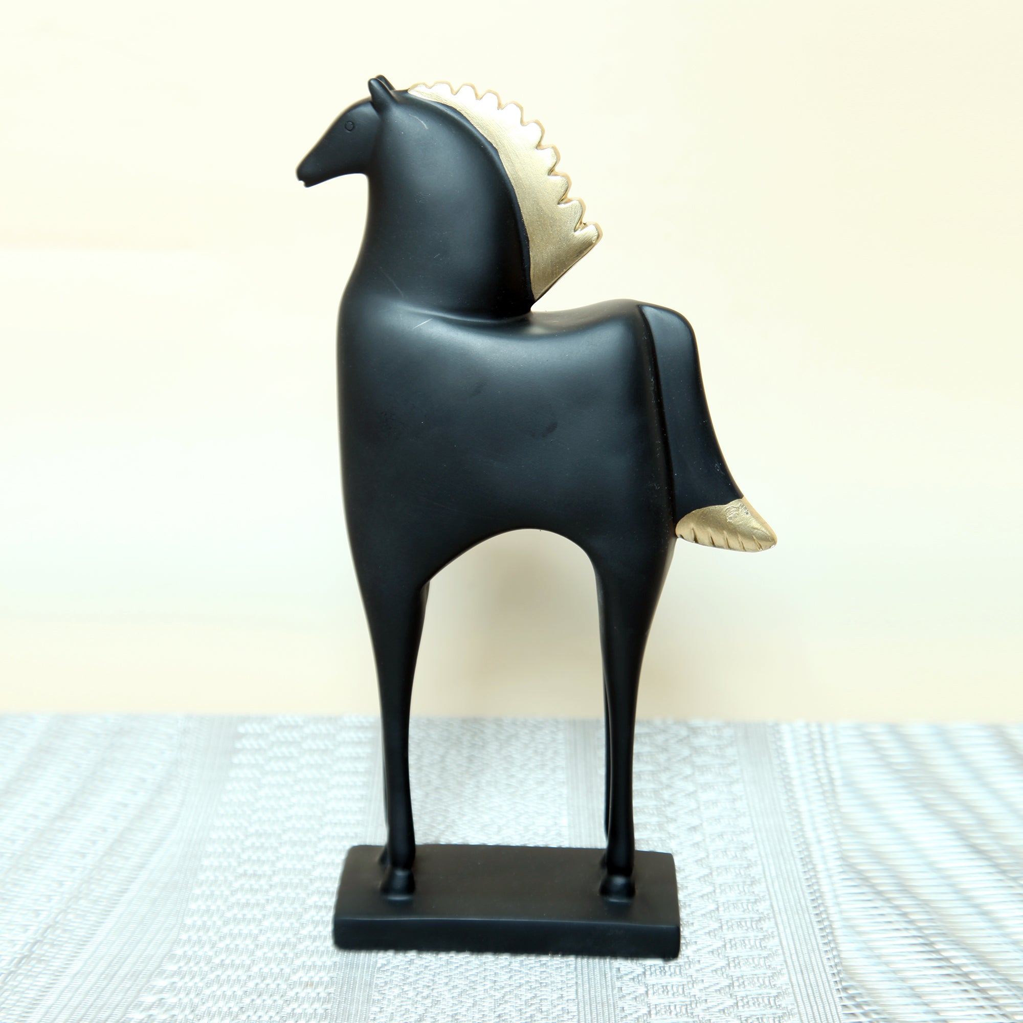 Charming Mini Horse Sculpture