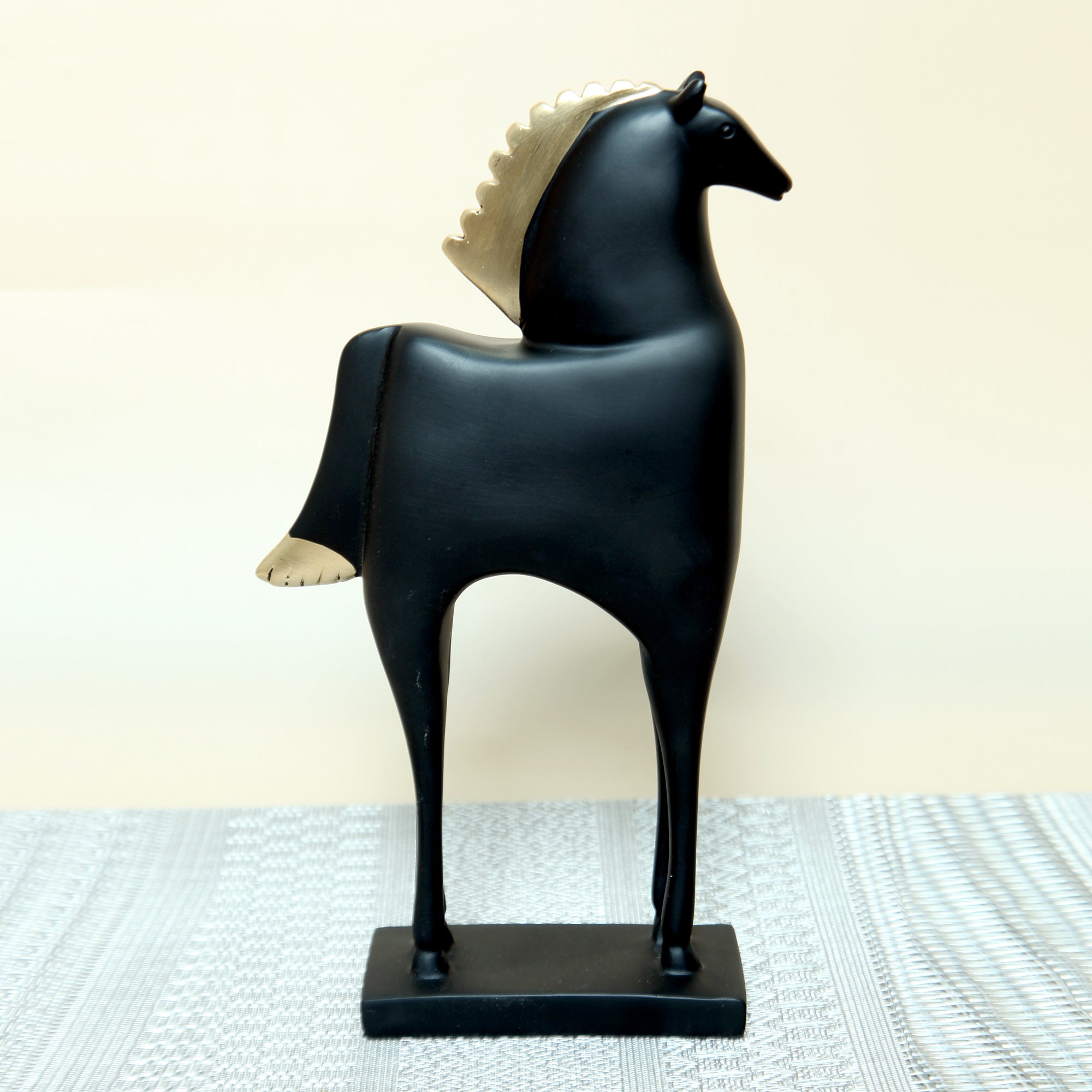 Charming Mini Horse Sculpture
