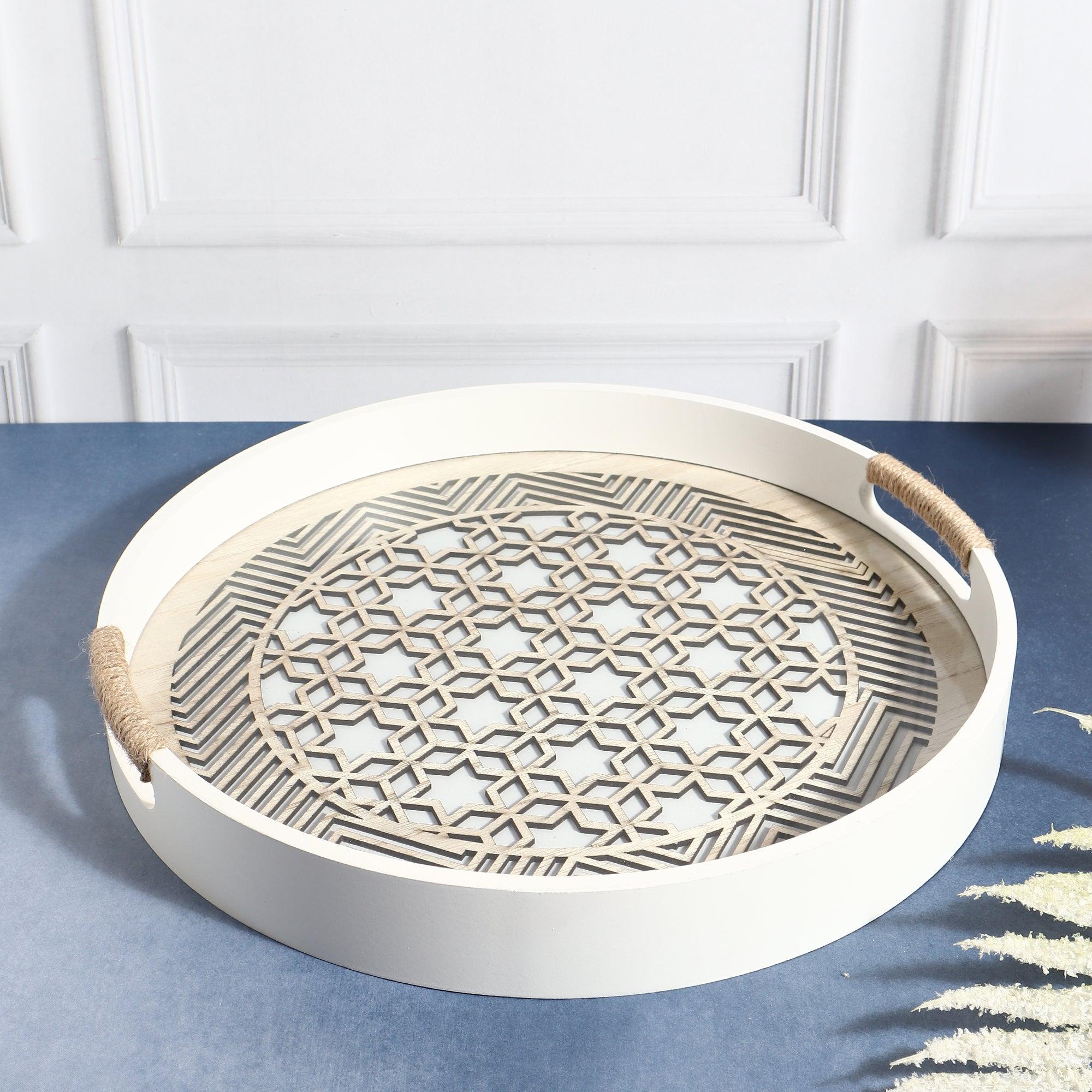 Luxury Serving Tray - Set of 2 - Smokey Cocktail