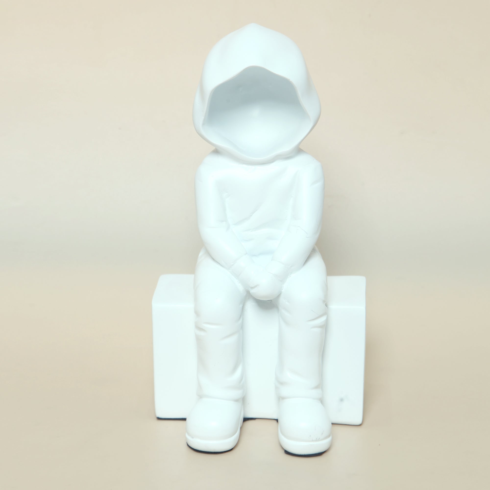 Casual Hoodie Man Sculpture