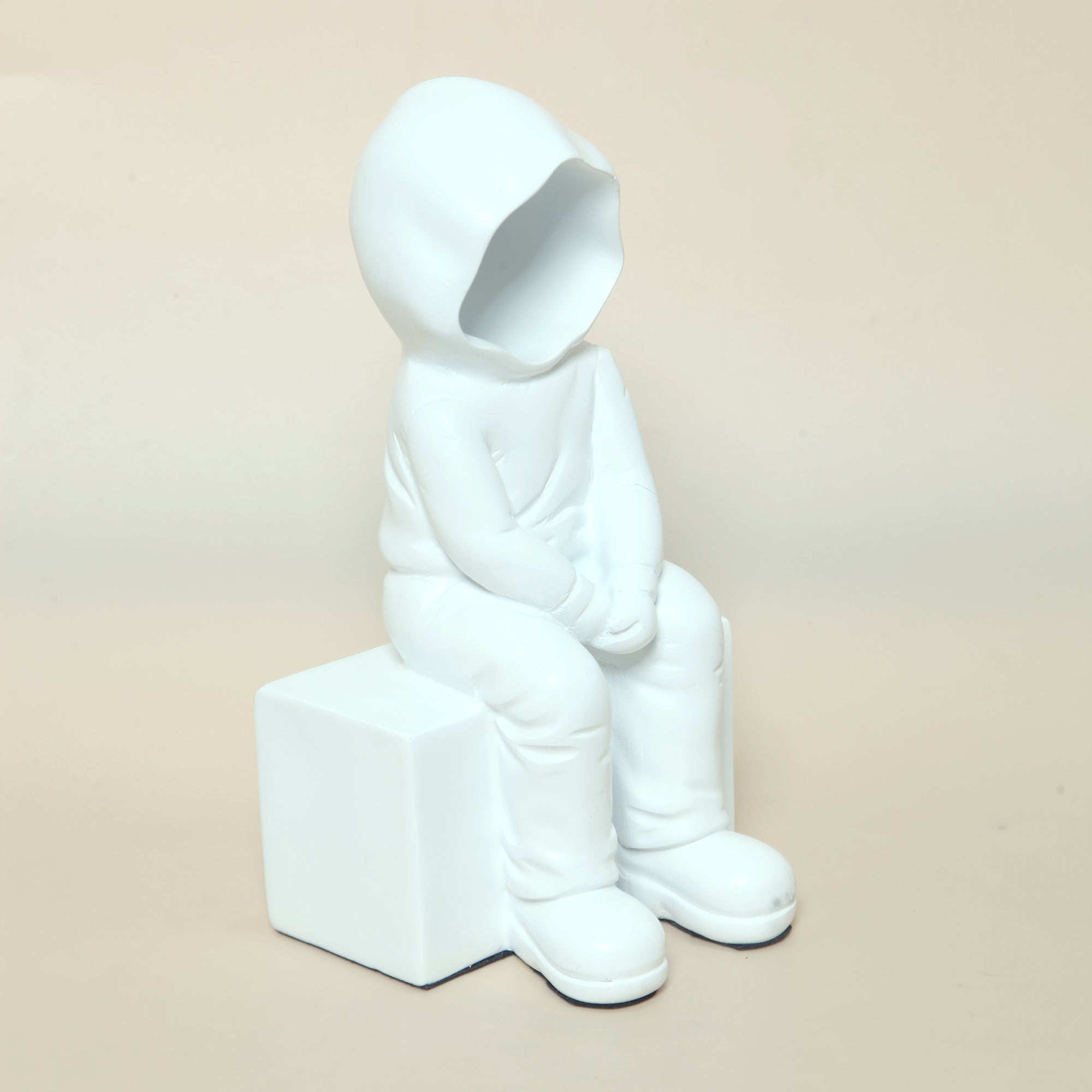 Casual Hoodie Man Sculpture
