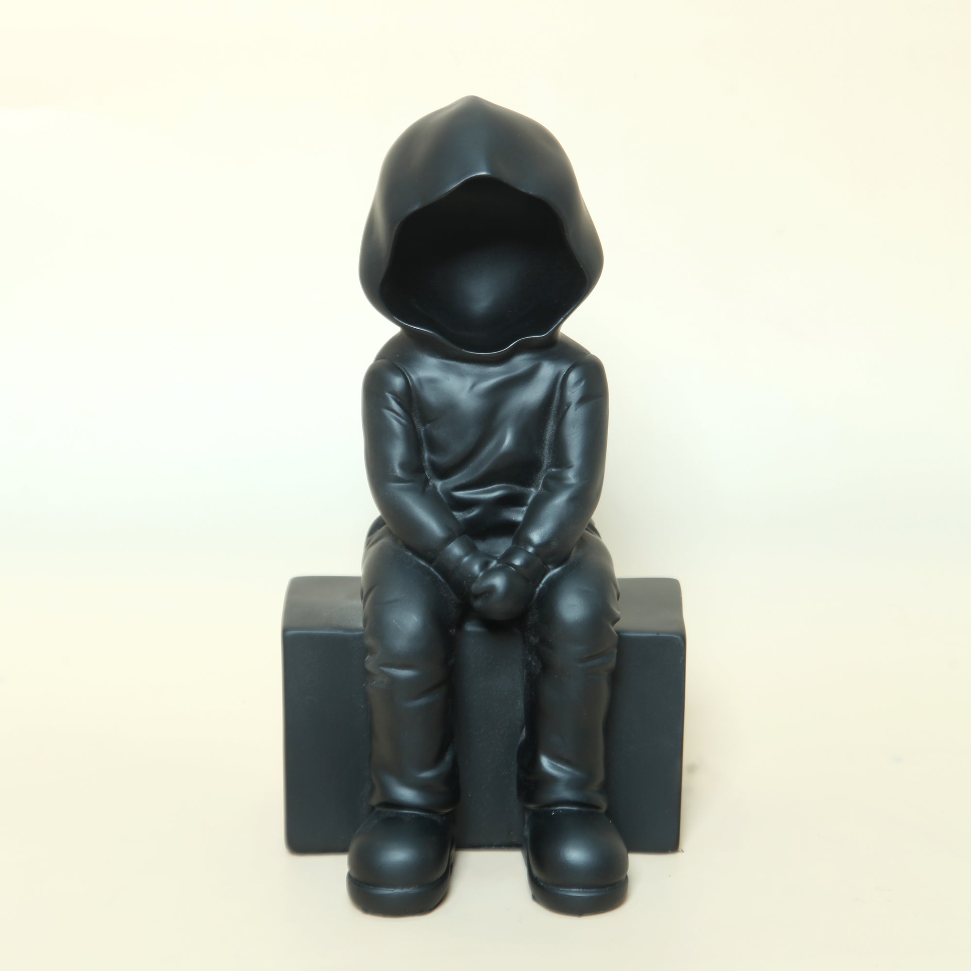 Casual Hoodie Man Sculpture