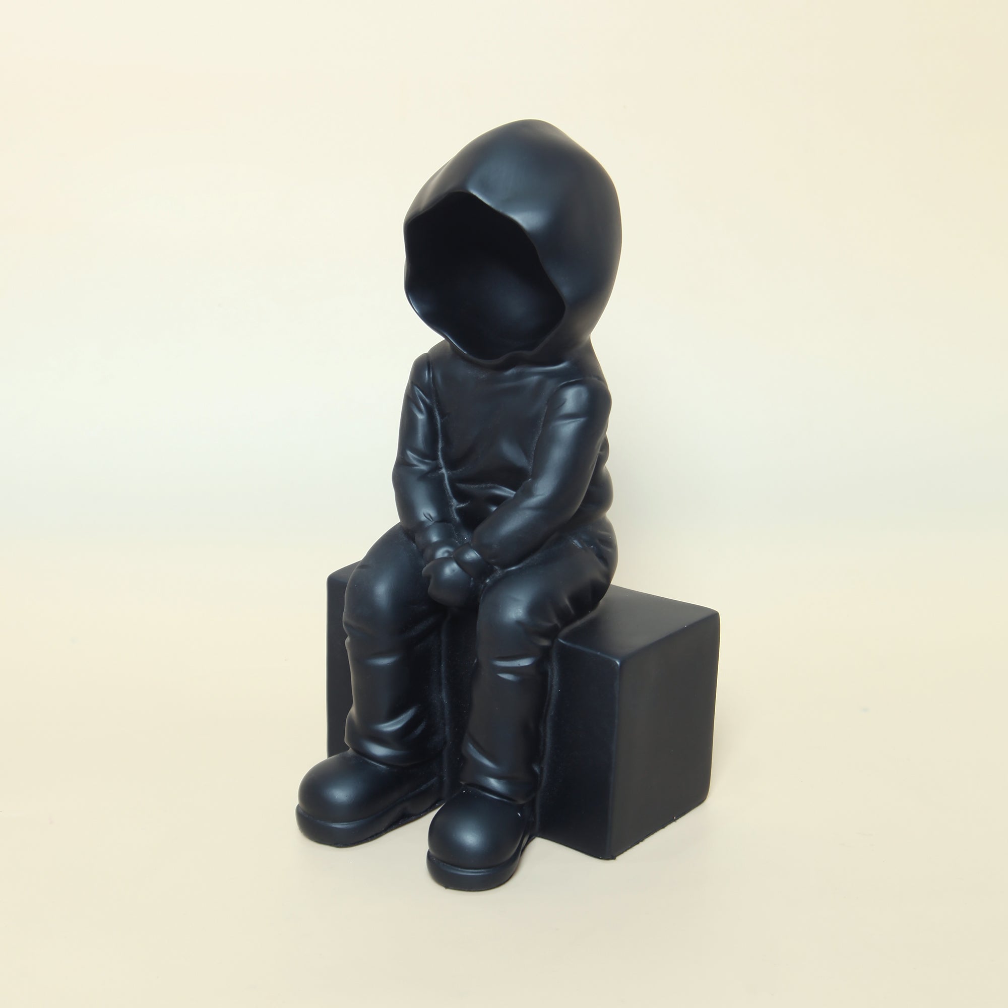 Casual Hoodie Man Sculpture