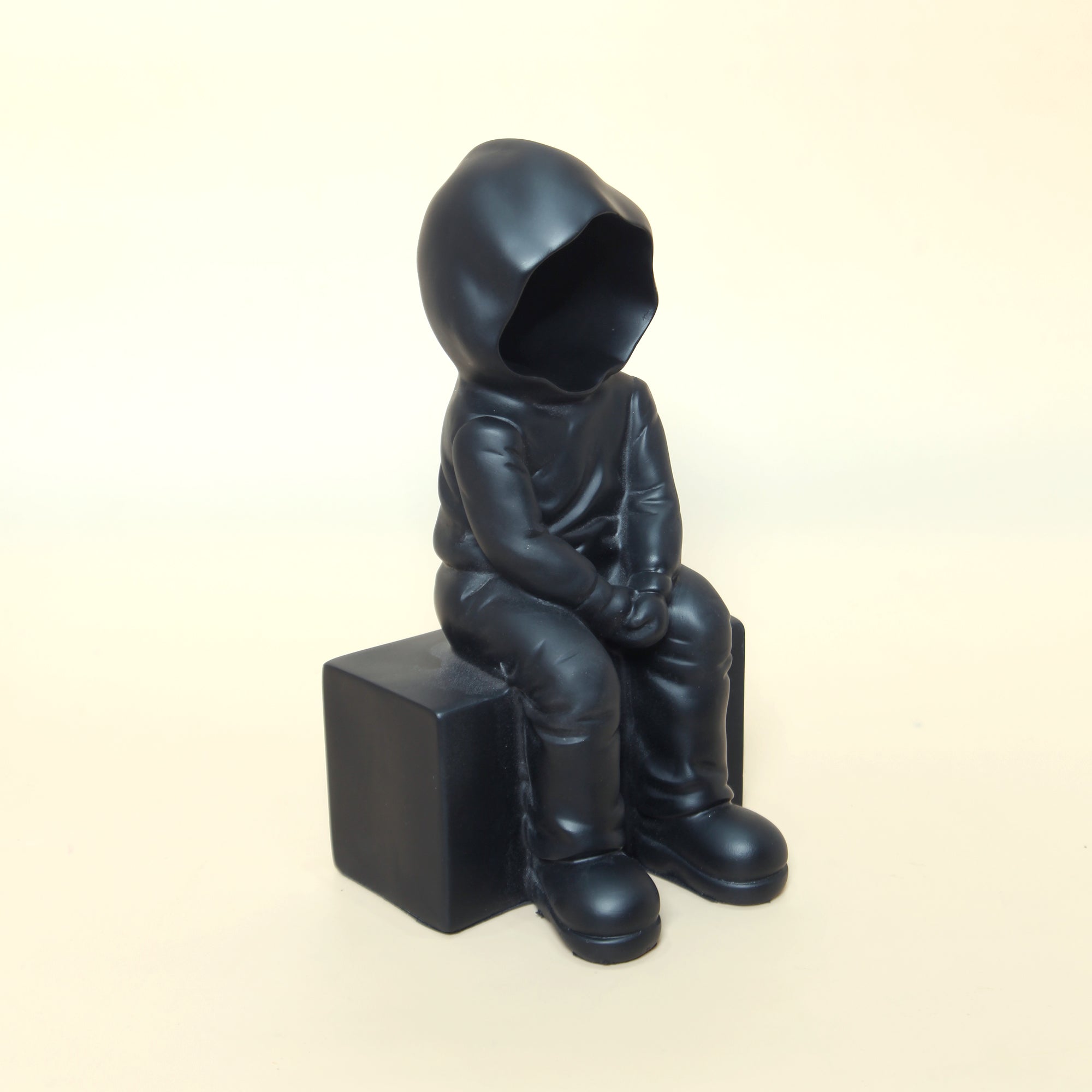 Casual Hoodie Man Sculpture