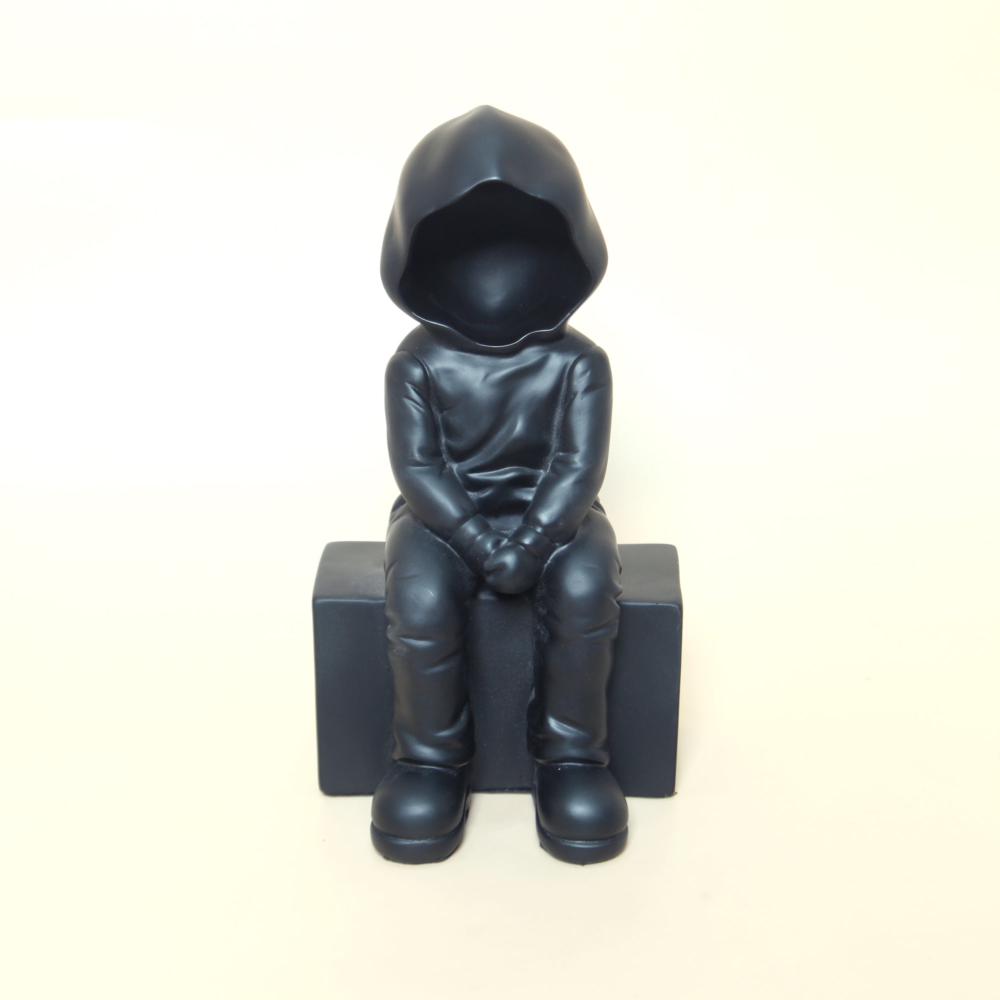 Casual Hoodie Man Sculpture