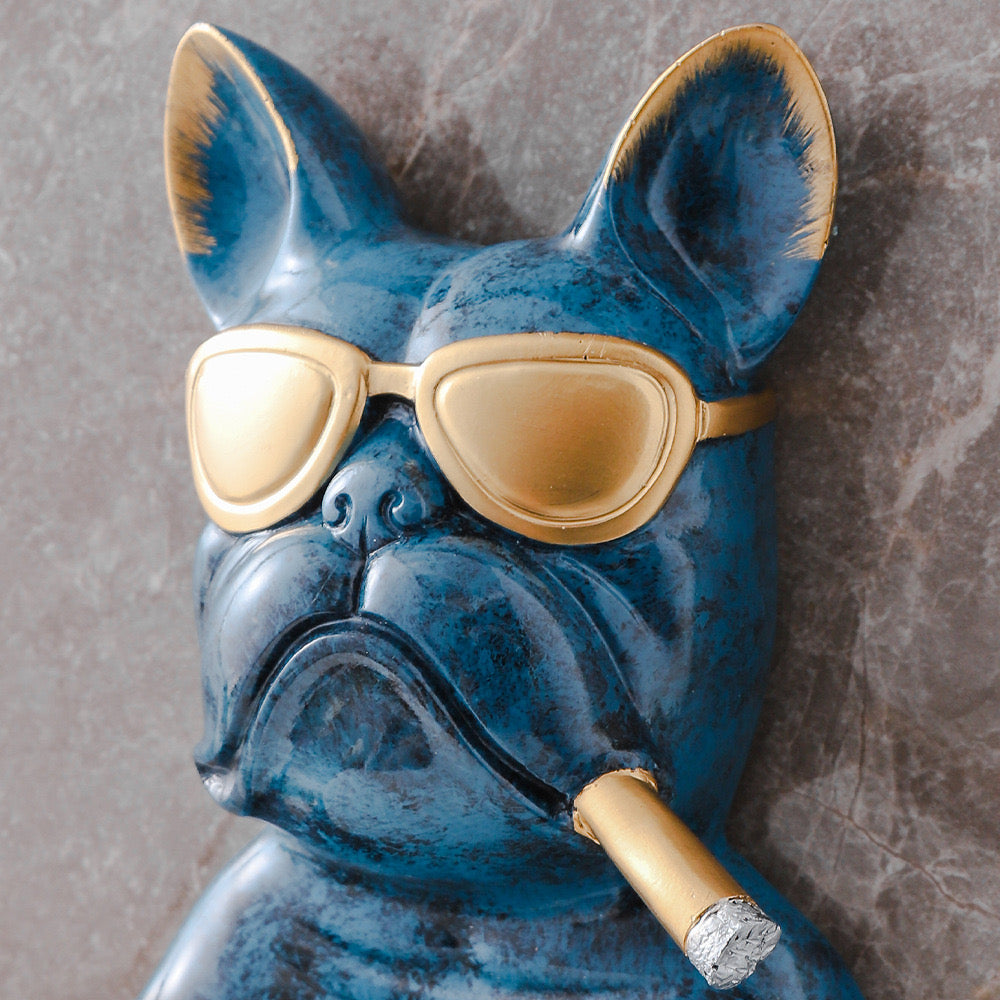 Bulldog Wall Tissue Holder – Smokey Cocktail