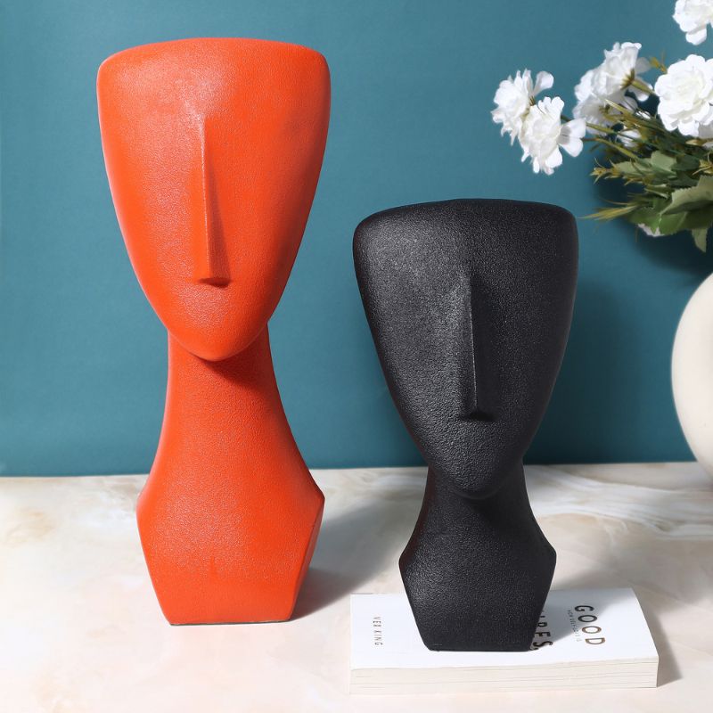 GREEK ABSTRACT FACE - SET OF 2