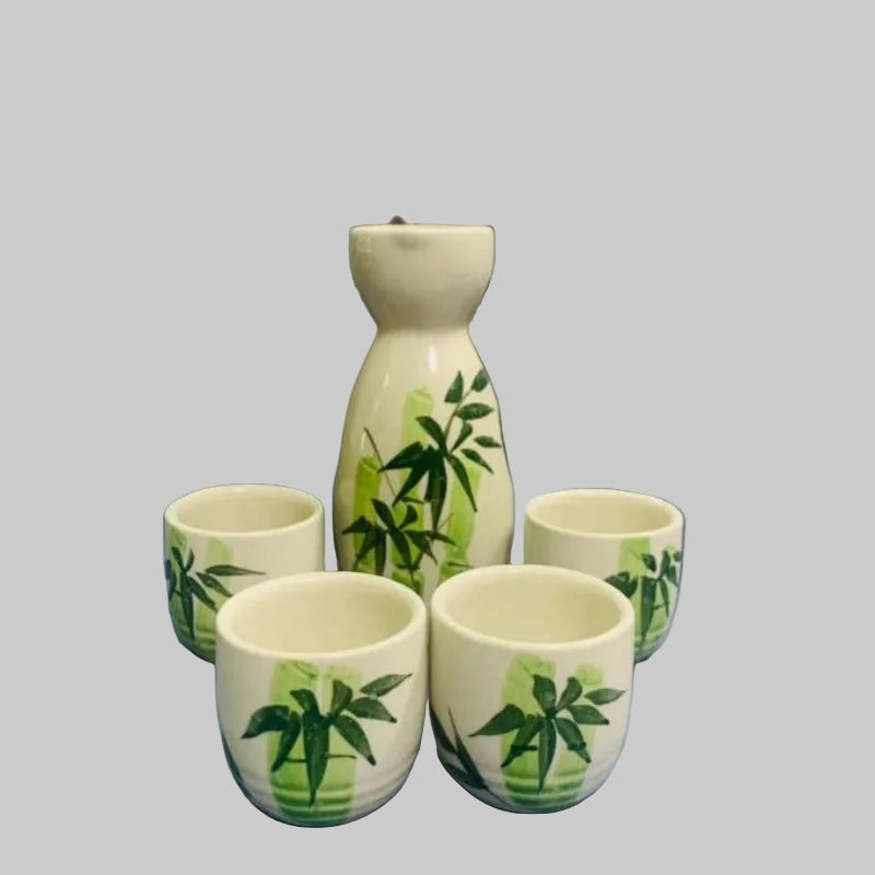 SAKE DRINKING GLASS SET OF 5 - Smokey Cocktail