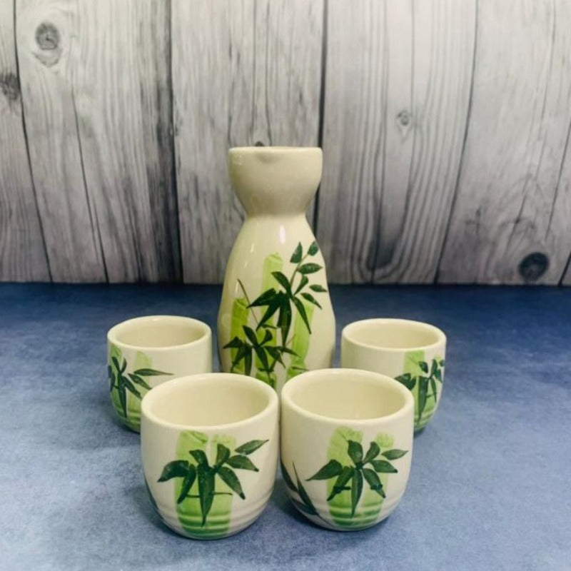 SAKE DRINKING GLASS SET OF 5 Smokey Cocktail