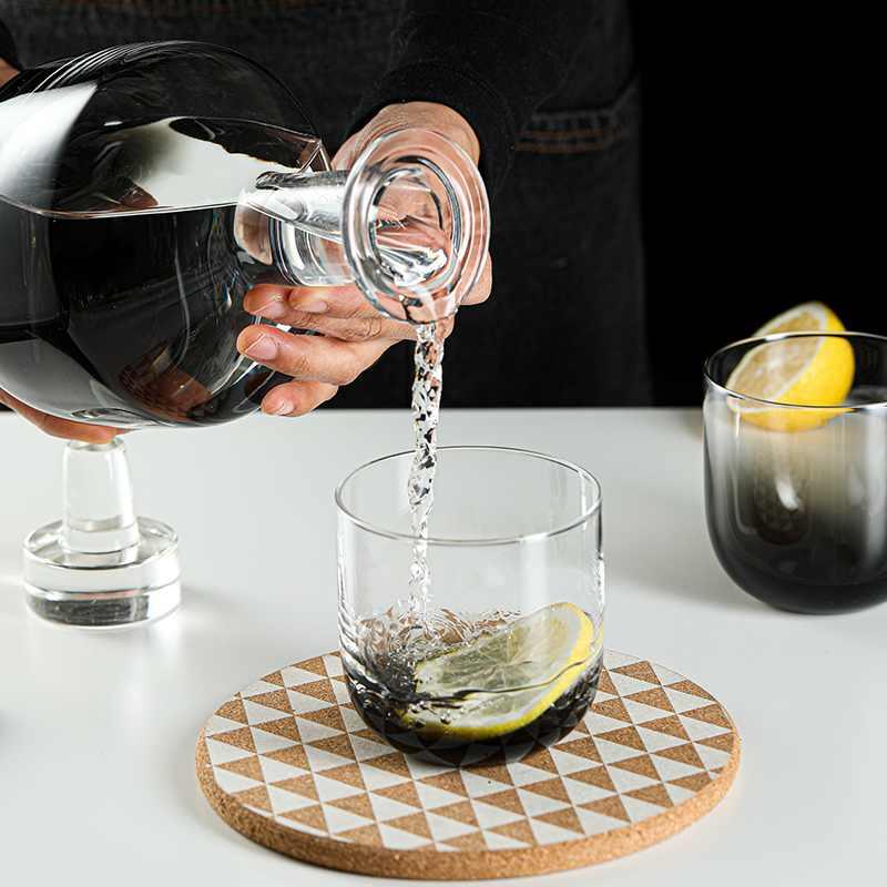 LUXURY GLASS SET OF 3 - Smokey Cocktail