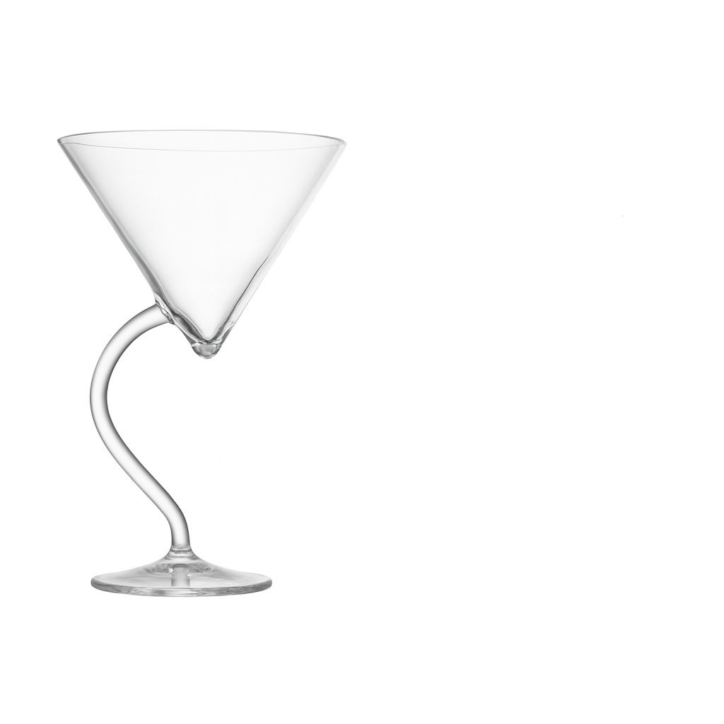 Handcrafted Martini Glass - set of 2