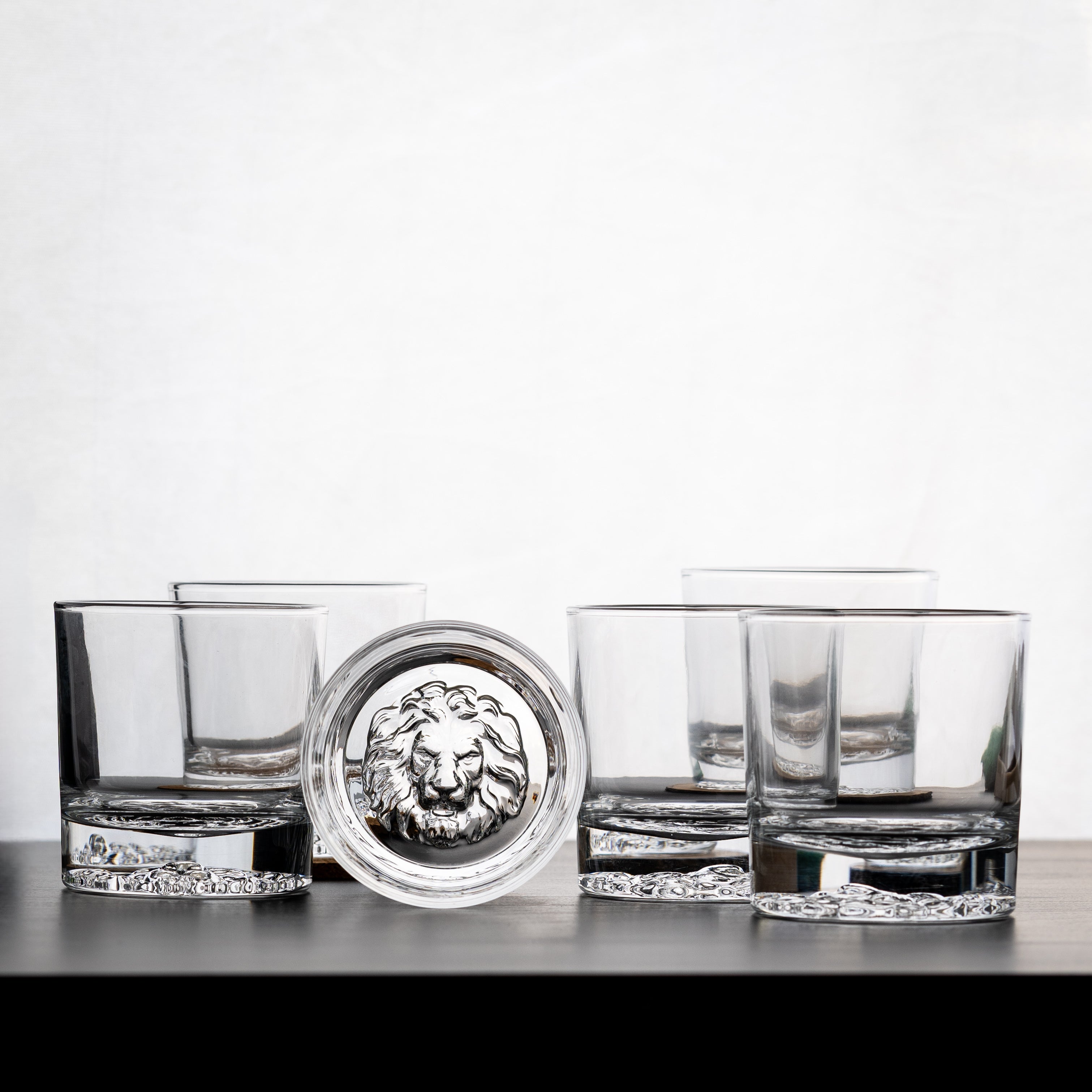 Animal Shadow Whiskey Glasses - Set Of 6