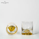 Exclusive Medusa Frosted Whiskey Glass - Set of 2