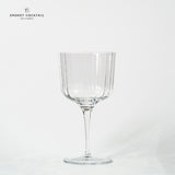 BACH GIN CRYSTAL GLASS-SET OF 2, MADE IN ITALY