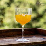 BACH GIN CRYSTAL GLASS-SET OF 2, MADE IN ITALY