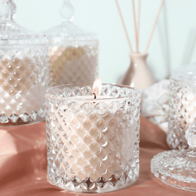 DIAMOND JAR SCENTED CANDLE GIFT SET - Smokey Cocktail