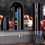 ELECTRIC WINE OPENER AND AERATOR/POURER -LUXURY GIFT PACK