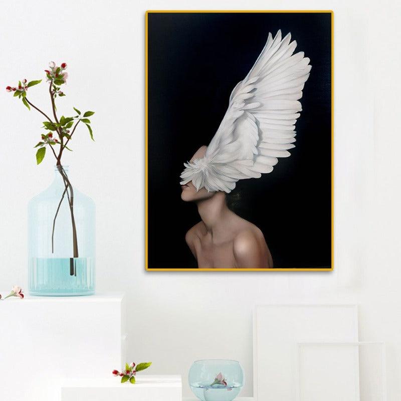 LADY BIRD WALL ART - Smokey Cocktail