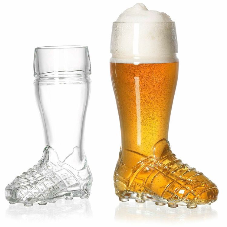 BOOT BEER GLASS-SET OF 2 - Smokey Cocktail