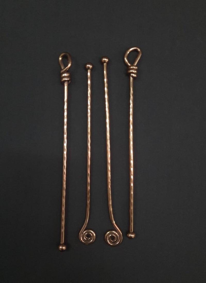 PREMIUM STIRRERS - SET OF 4 - Smokey Cocktail
