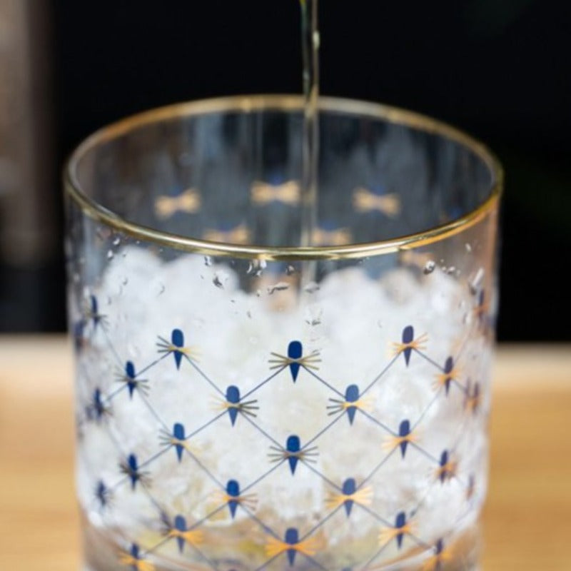 IMPERIAL CRYSTAL WHISKEY GLASS - SET OF 2