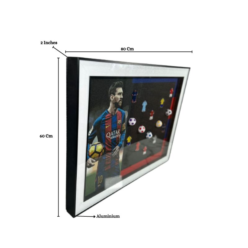 MESSI THE LEGEND WALL DECOR - HAND MADE