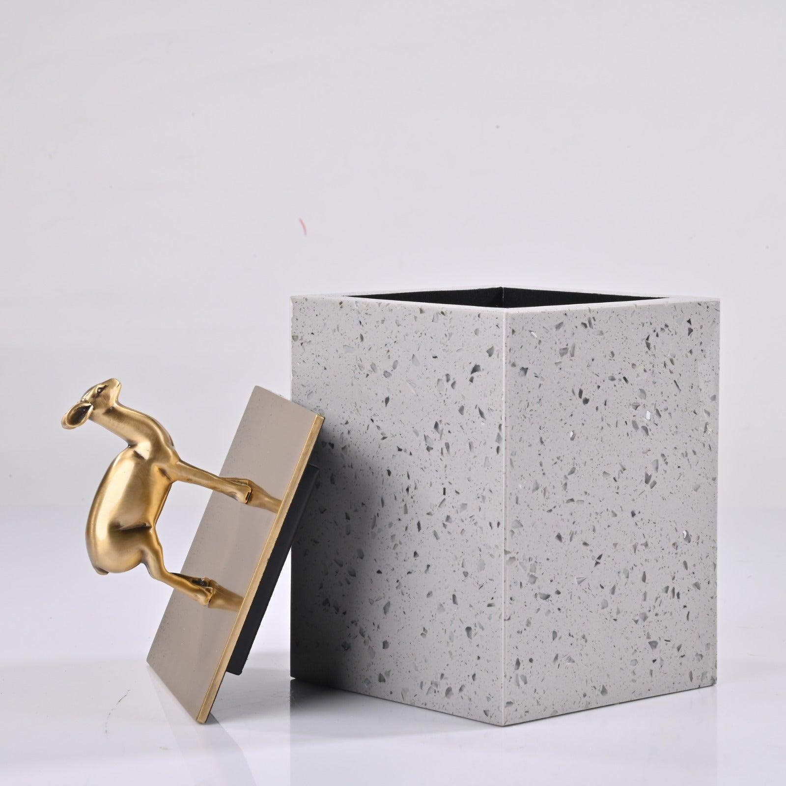 DECORATIVE BRASS STORAGE BOX - Smokey Cocktail