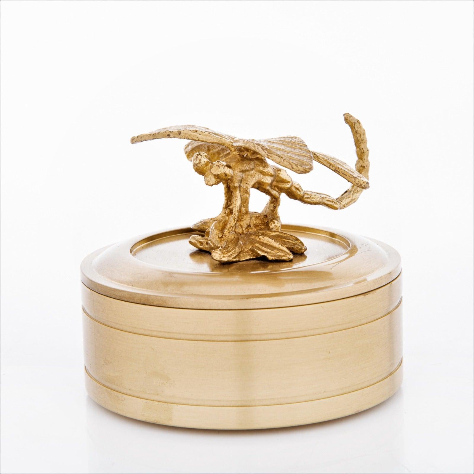 HANDMADE METAL STORAGE BOX - Smokey Cocktail