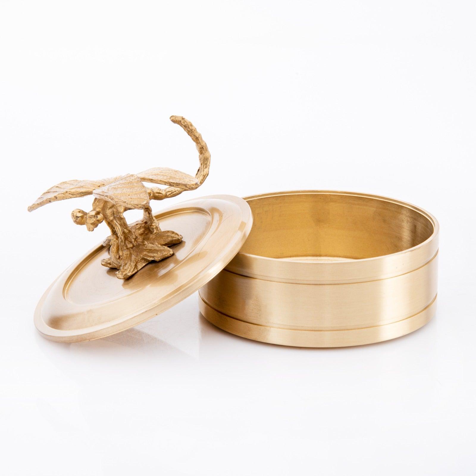 HANDMADE METAL STORAGE BOX - Smokey Cocktail