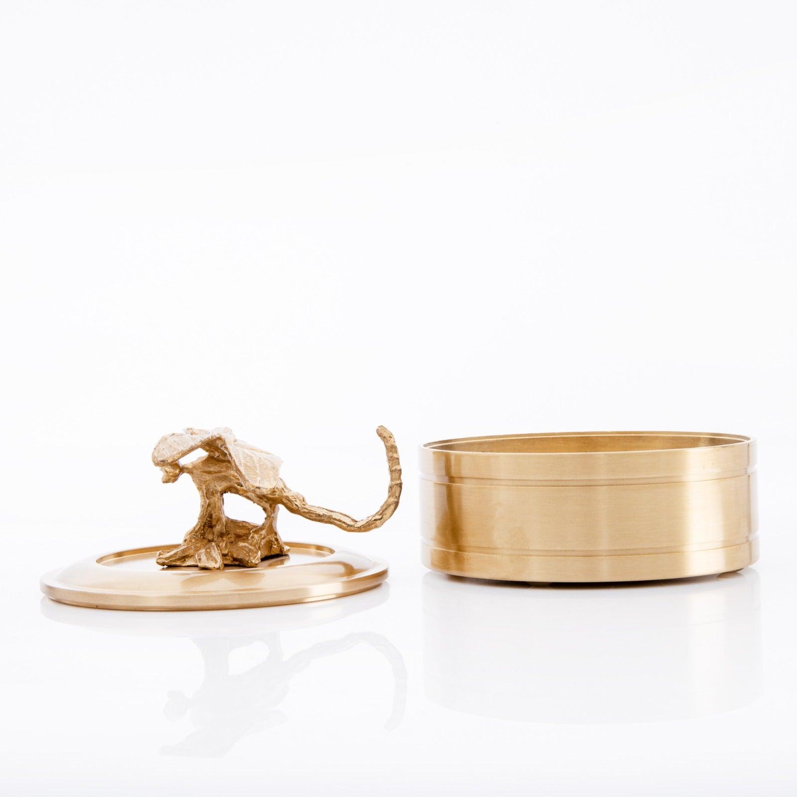 HANDMADE METAL STORAGE BOX - Smokey Cocktail