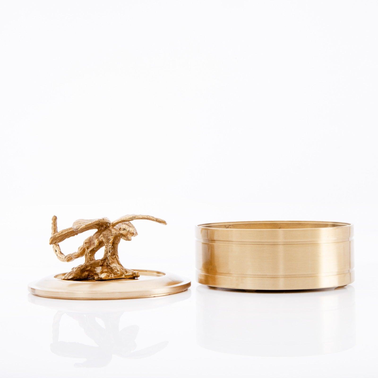 HANDMADE METAL STORAGE BOX - Smokey Cocktail