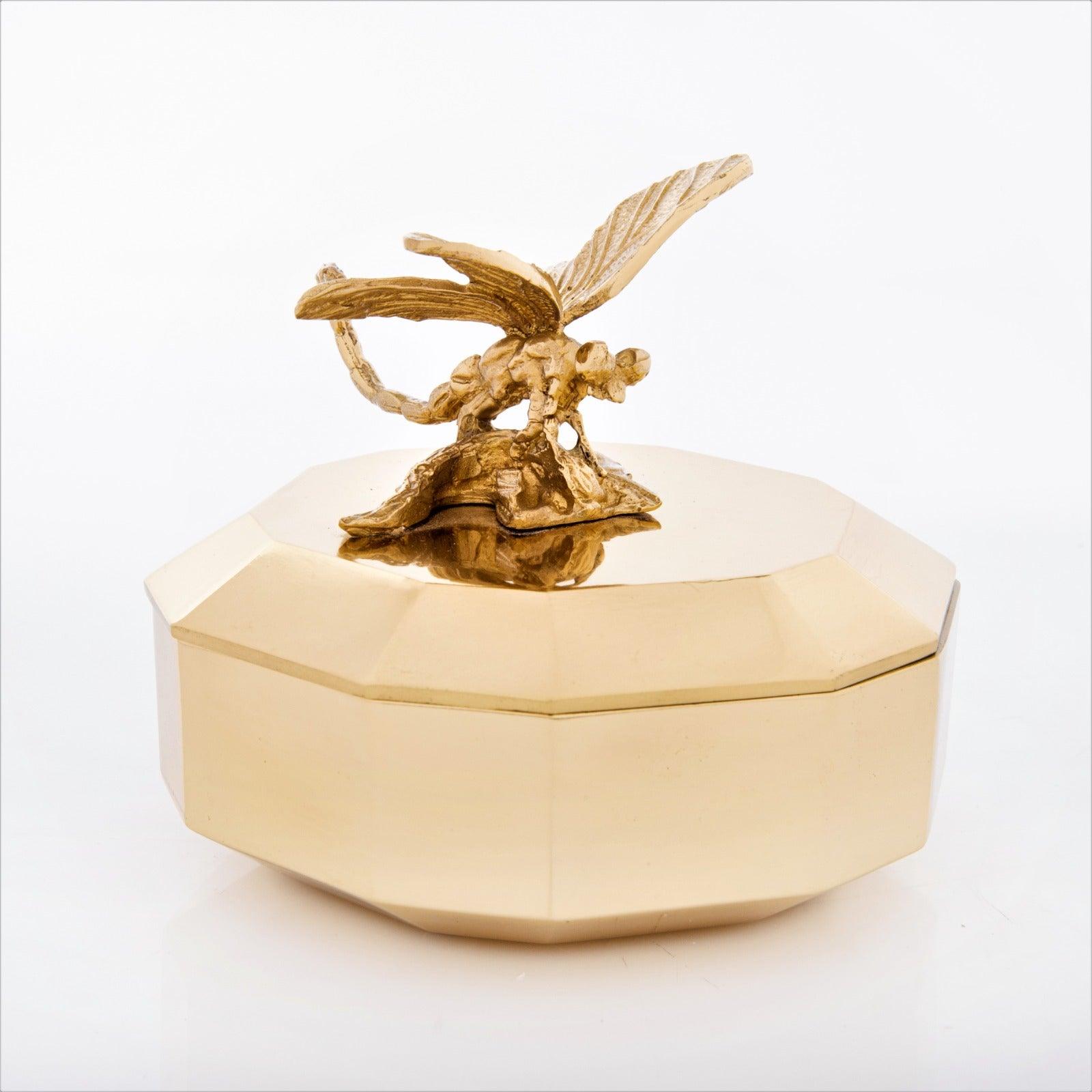 HANDMADE METAL STORAGE BOX - Smokey Cocktail