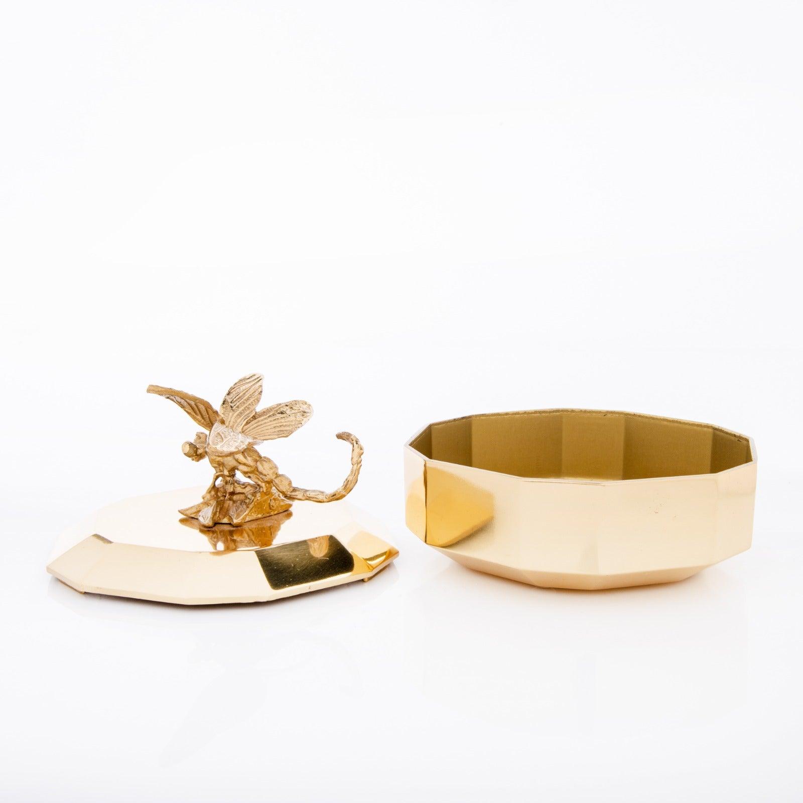 HANDMADE METAL STORAGE BOX - Smokey Cocktail