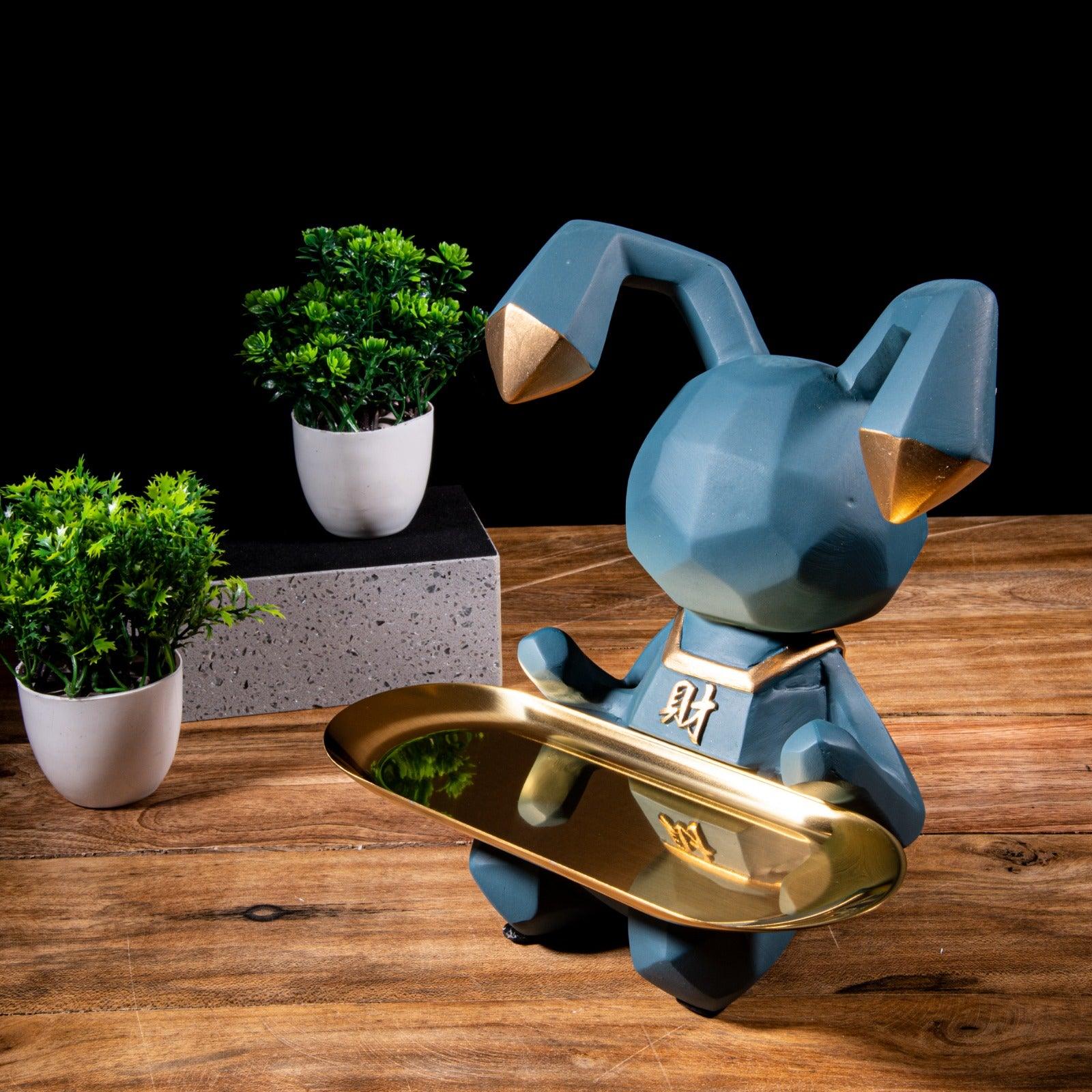 BUNNY TRAY DECOR - Smokey Cocktail